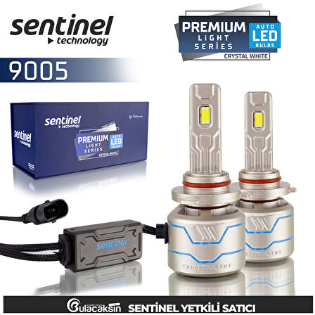 Sentinel Premium HB3-9005 Beyaz Led Xenon Ampül Seti 85W 14000 Lumen