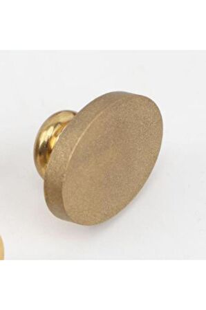 Mühürcüm Mühür Mumu Damga Kumlu Oval Boş Pirinç Kafa + Ahşap Sap R5799OEK21