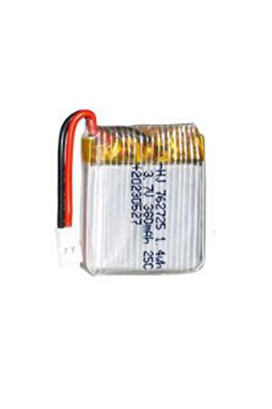 Lipo Pil 3.7V 380mAh 25C Dron ve RC Model Bataryası HX2.54 Soket