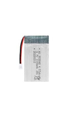 Lipo Pil 3.7V 1100mAh 25C Dron ve RC Model Bataryası HX2.54 Soket