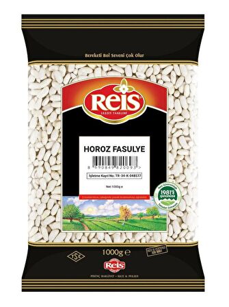 Reis 1 Kg Horoz Fasulye