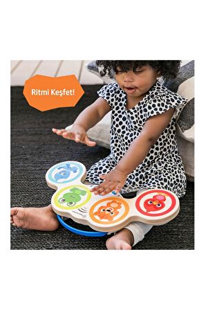 Baby Einstein Hape Magic Touch Drums Ahşap Vurmalı