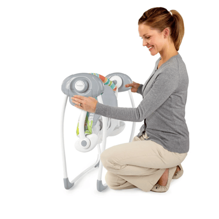 Bright Starts Yağmur Ormanı Taşınabilir Salıncak