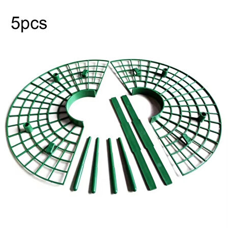 YATE10 5 Adet Plastik Çilek Geliştirme Standı