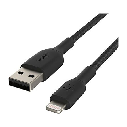 Belkin Lightning Şarj ve Data Kablosu 2 mt Siyah