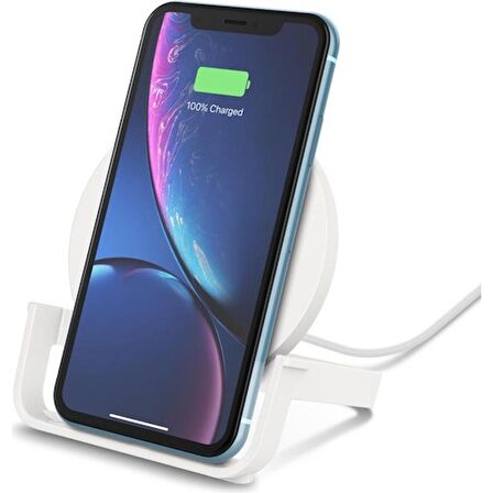 Belkin Boostcharge 10W Kablosuz Şarj Standı - Beyaz