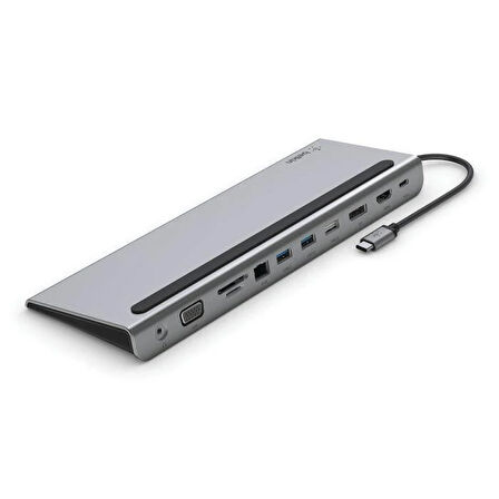 Belkin INC004BTSGY USB-C'den 11'i Bir Arada Çoklayıcı Dock Station
