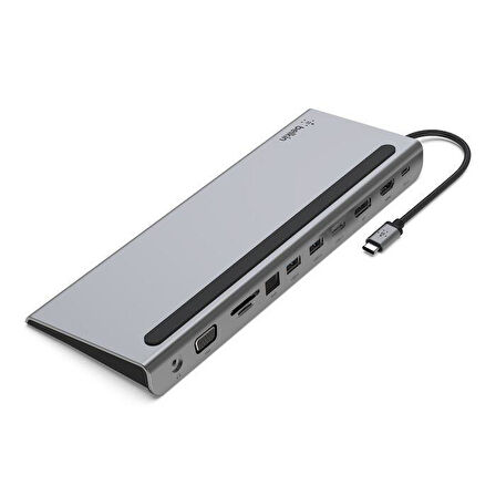 Belkin INC004BTSGY USB-C'den 11'i Bir Arada Çoklayıcı Dock Station