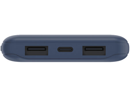 BELKIN 10K Powerbank + Usb-C 15W Çift Usb-A 15Cm Usb-A - C Kablo Taşınabilir Şarj Cihazı Mavi