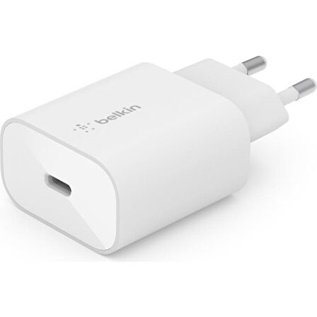 Belkin WCA004VFWH USB 25 Watt Hızlı Şarj Aleti Beyaz