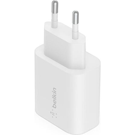 Belkin WCA004VFWH USB 25 Watt Hızlı Şarj Aleti Beyaz