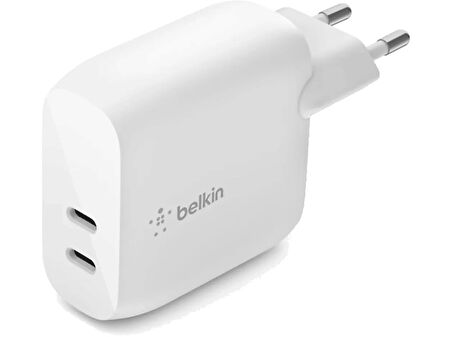 BELKIN Dual Usb-C 45W Şarj Cihazı Beyaz