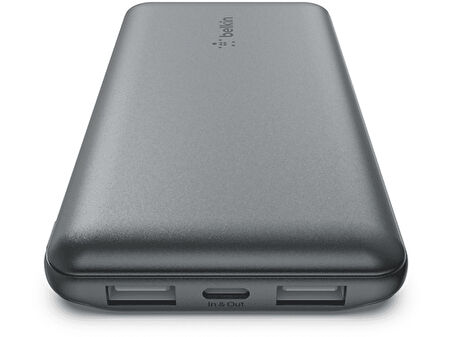 BELKIN 10K Usb-A & C 15W 10.000 Mah Taşınabilir Şarj Cihazı Uzay Grisi