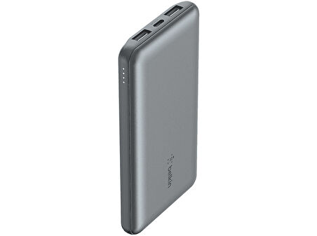 BELKIN 10K Usb-A & C 15W 10.000 Mah Taşınabilir Şarj Cihazı Uzay Grisi