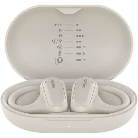 Belkin Open-Ear Wireless Kulaklık Krem AUC013CTSA