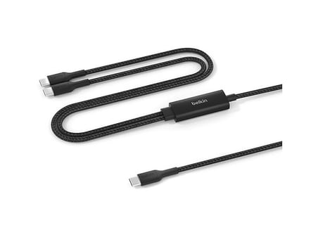 BELKIN BC C-Dual C Şarj Kablosu 140W Siyah