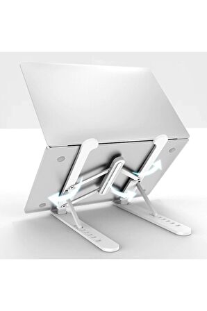 Yükseklik Ayarlı Dizüstü Laptop Tablet Standı Ipad Tutucu Stand