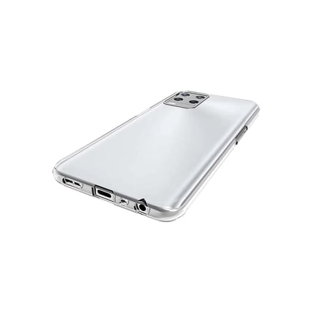 Oppo A54 4G Kılıf Deluxe 2mm Şeffaf Silikon - Şeffaf