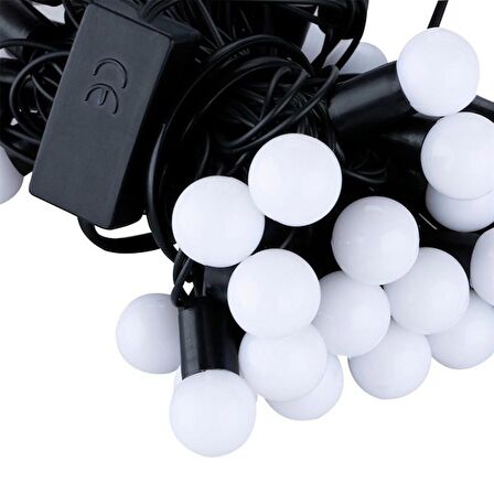 BUFFER® Dekoratif Minik Top 40 Ledli Dekoratif Dolama Led Işık (RGB)