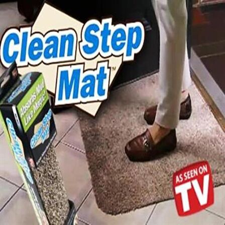 Petinka Clean Step Mat Yıkanabilir Mikrofiber Kir Toz Emici İç-Dış Ortam Paspas