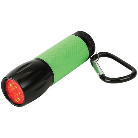 RedSight Pro Flashlight - Red LED Torch (Two Brightness Settings)