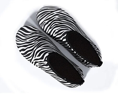 Peluche Zebra Kadın Deniz & Havuz Ayakkabısı ZEBRA Siyah