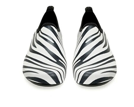 Peluche Bright Zebra Kadın Deniz & Havuz Ayakkabısı BRIGHT-ZEBRA Siyah
