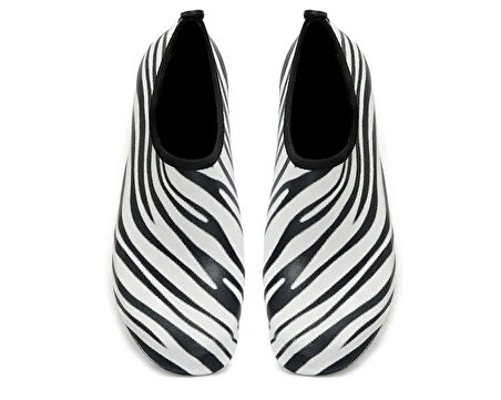 Peluche Bright Zebra Kadın Deniz & Havuz Ayakkabısı BRIGHT-ZEBRA Siyah