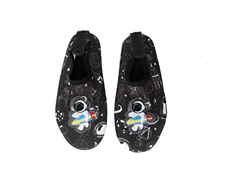Peluche Astronaut Çocuk Deniz & Havuz Ayakkabısı ASTRONAUT Siyah