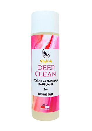 kedi ve köpekler için deep clean arındırıcı şampuan 250 ml