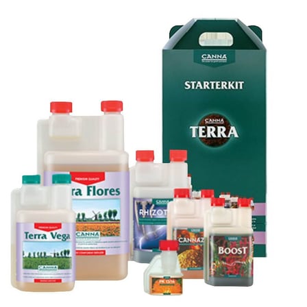 Canna Terra Starter Kit 6'lı Set