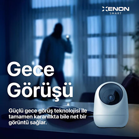 Akıllı Wifi Kamera İç Mekan Kamerası Smart Kamera