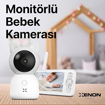 Akıllı Bebek Kamerası Dijital Monitörlü 5" LCD Smart Baby Camera