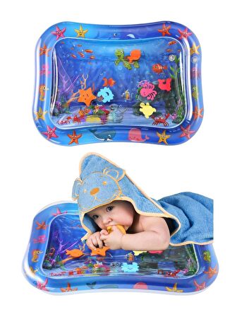 Bebek Su Oyun Matı , Tummy Time Aktivite Matı