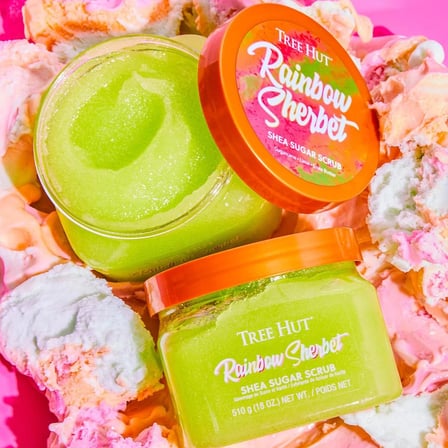 Tree Hut Rainbow Sherbet Shea Sugar Peeling 510GR