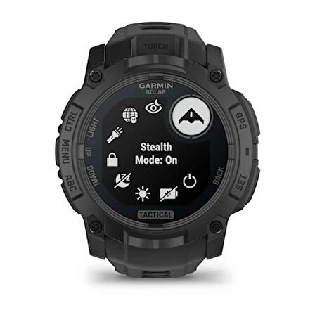 Instinct 3 – 50 mm Solar Tactical Edition Siyah