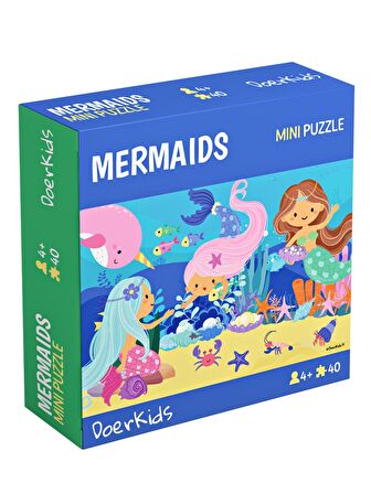 Deniz Kızı Mini Puzzle 40 Parça 4+ Yaş