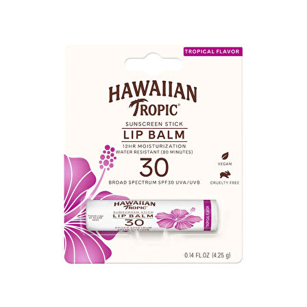 Hawaiian Tropic Spf 30 Lip Balm 4.25 Gr