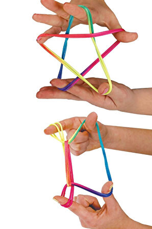 Stringy Majiggy Parmak İp Oyunu: Dayanıklı İple Uzun Saatler Boyunca Eğlence