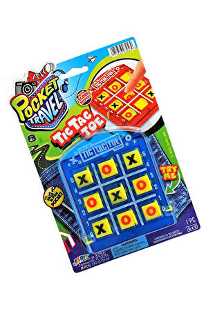 Tic Tac Toe Oyunu Seyahat Boyu: Klasik Eğlence Şimdi Cebinizde! Her Yerde Üç Taş Keyfi!