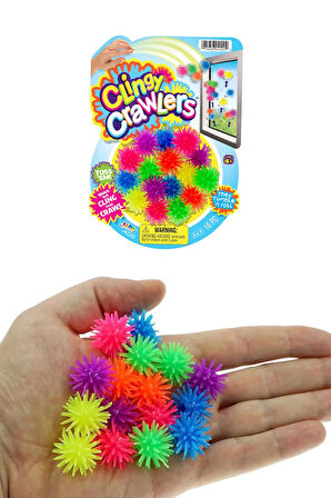 Clingy Crawlers Yapışkan Tırmanıcı Sürüngenler ile Duvarlar ve Camlar Artık Daha Eğlenceli!