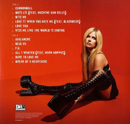 Warner Avril Lavigne Love Sux Plak Rock