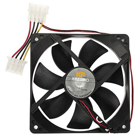 12v 12 cm IDE molex power girişli kasa içi fan