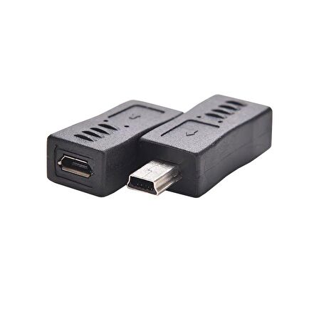 mikro usb dişi to mini usb 5P erkek çevirici  aparat