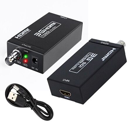 hdmı to bnc sdı audio çevirici converter adaptör