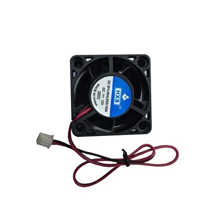 Dc 12v  4cm 2 pinli soğutucu fan 4x4x2 cm fan