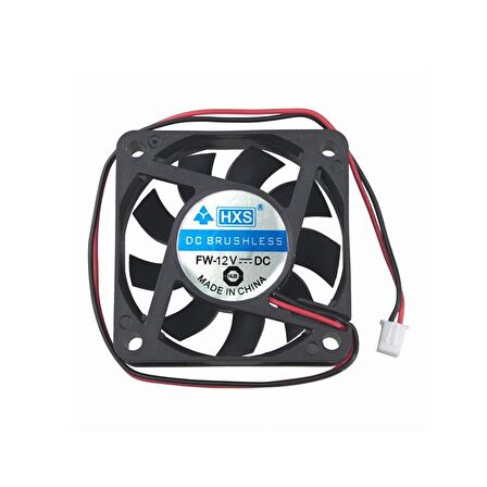 Dc 12v  8cm 2 pinli soğutucu fan 8x8x1,5 cm fan