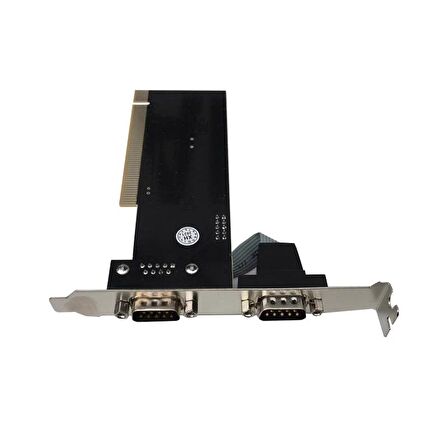 PCI rs232 seri com kart pcı db9 2 port 9 pinli seri com kart