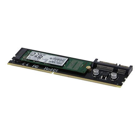 DDR3 ram slot to M.2 ngff ssd çevirici adaptör kartı