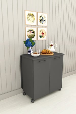 Asra Trend %100 MDFLAM 105cm Mutfak Adası Yemek Masası Kahve Köşesi MA-01